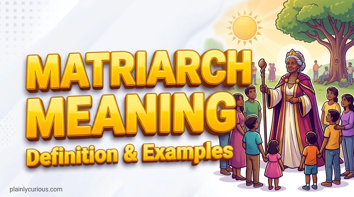 Patriarch Sentence. Example Matriarch Meaning: 7 Powerful Facts and Examples